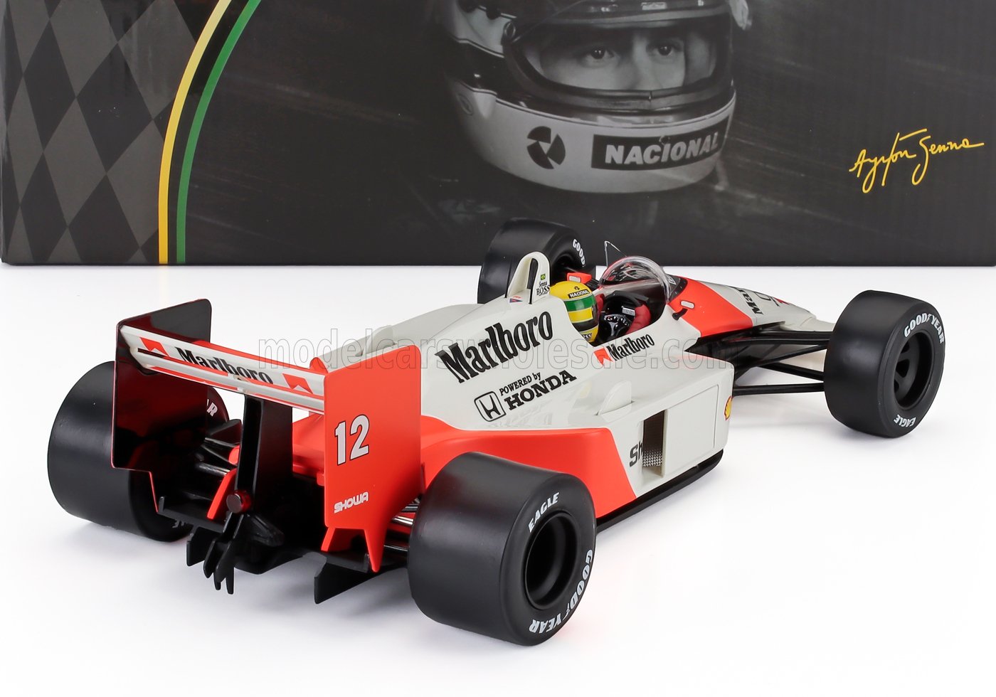 1:18 Premium X - McLaren F1 MP4/4 #12 World Champion Winner Japan GP 1988 A. Senna