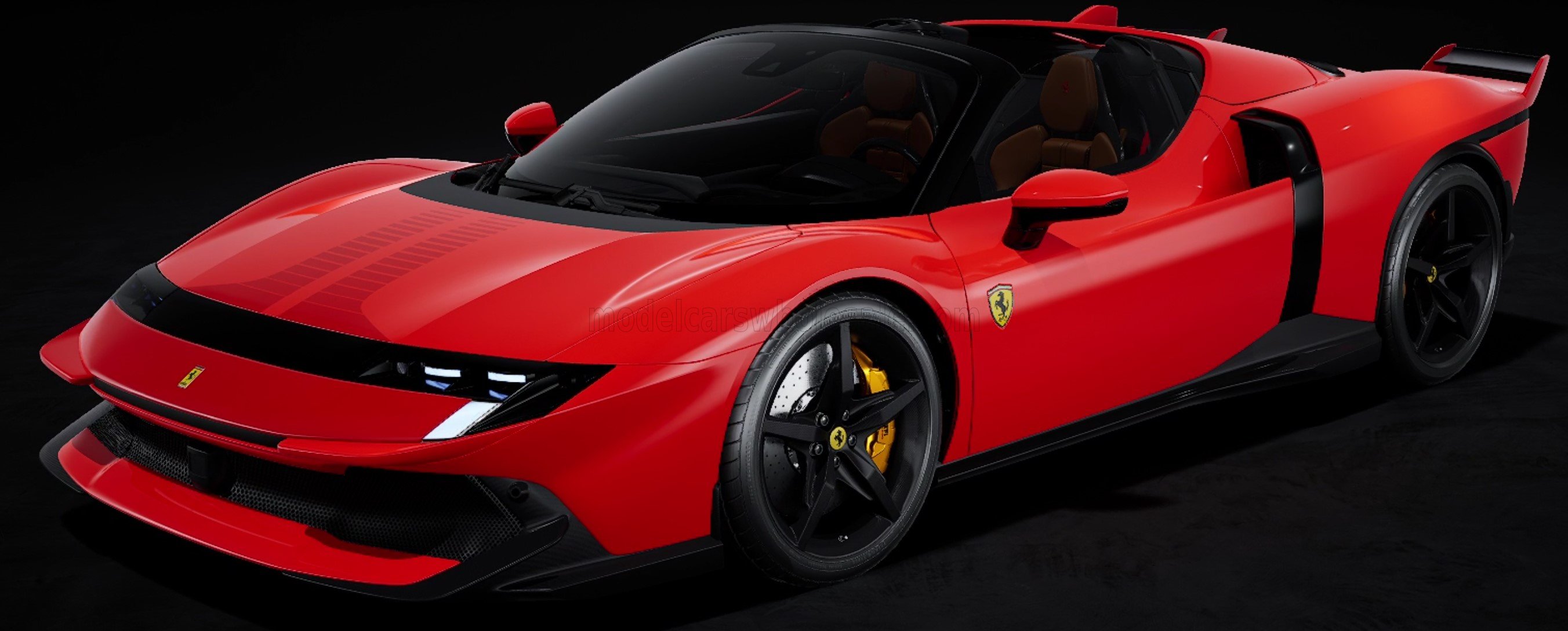 1:18 Polistil - 2025 Ferrari 849 Testarossa Spider Fiorano Red Scuderia Red *Mit Vitrine*