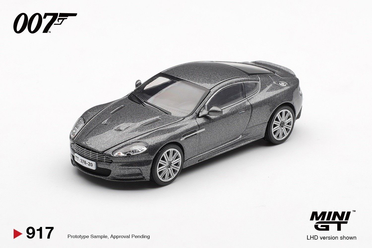 1:64 Mini GT - 2006 Aston Martin DBS *Casino Royale* Chinese Blister Packaging