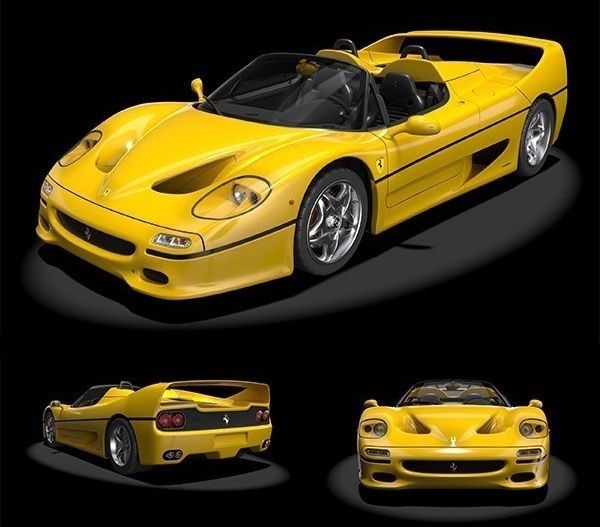 1:8 Pocher - Ferrari F50 - Giallo Modena