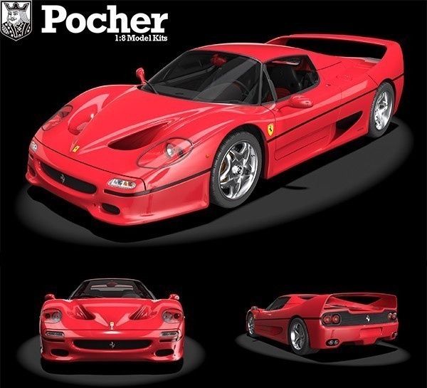 1:8 Pocher - Ferrari F50 - Rosso Corsa