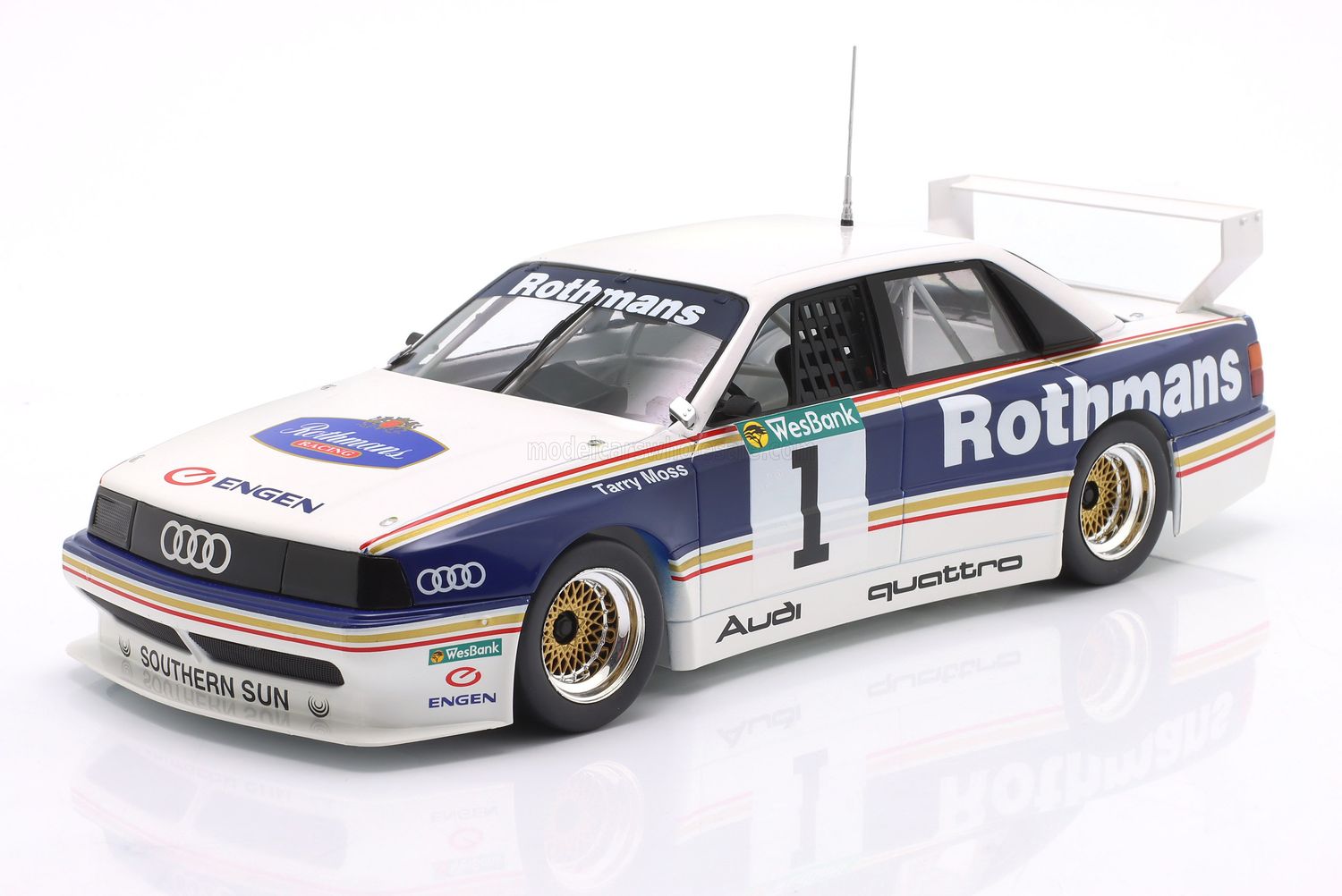 1:18 Werk83 - Audi 200 Quattro Trans AM Rothmans #1 Wesbank Modifieds Championship 1992 T. Moss