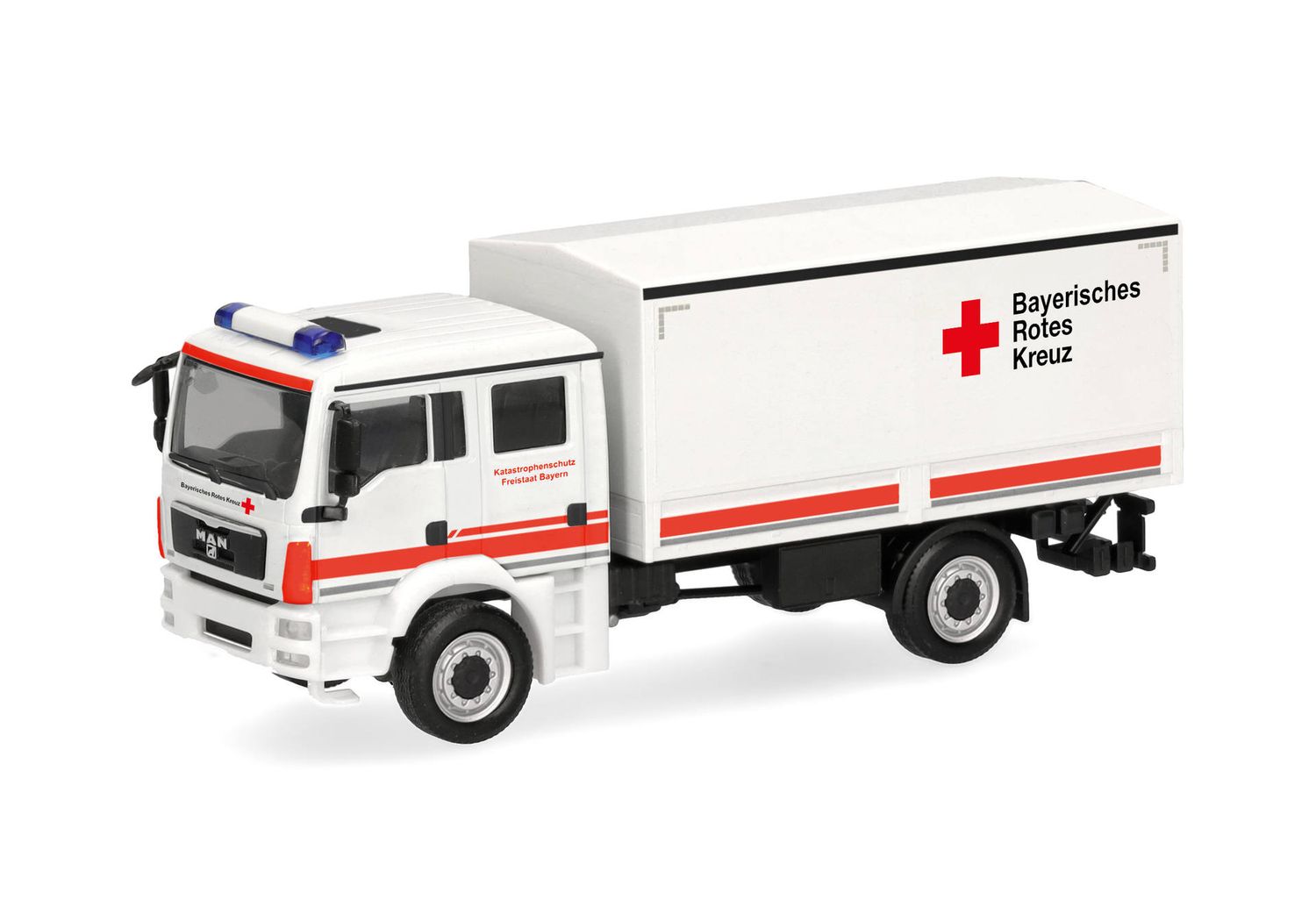 1:87 Herpa - MAN TGM Mehrzweckkraftwagen GW-Logistik "BRK"