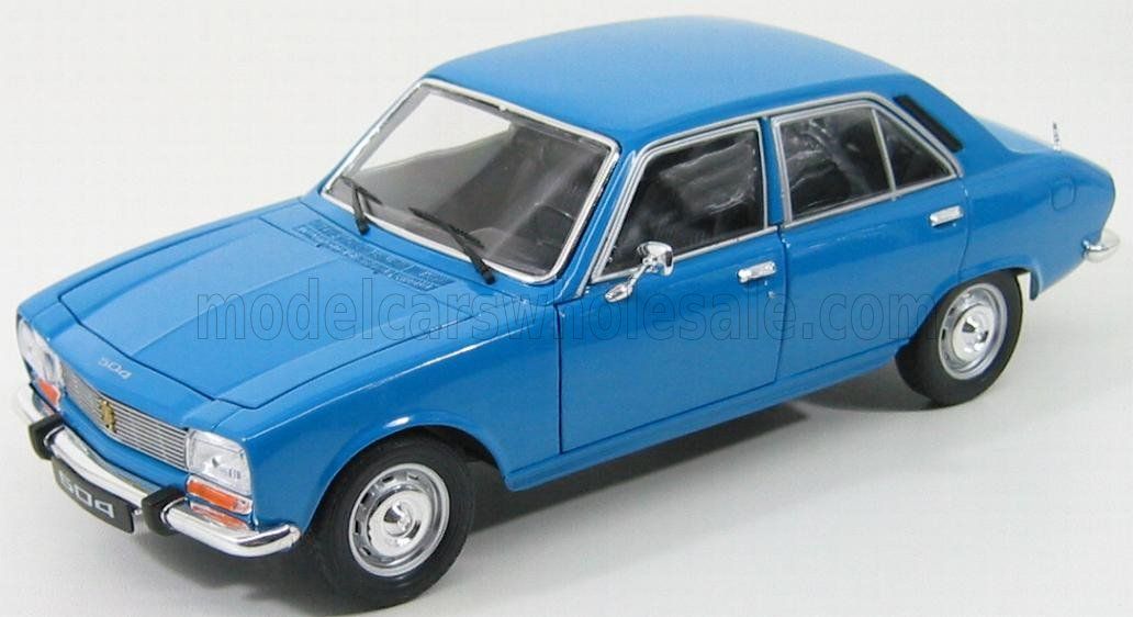 1:18 Welly - 1975 Peugeot 504 Bluette