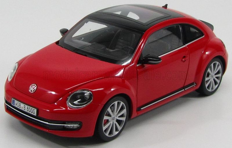 1:18 Welly - 2012 Volkswagen New Beetle Red 1:18 Welly - 2012 Volkswagen New Beetle Red