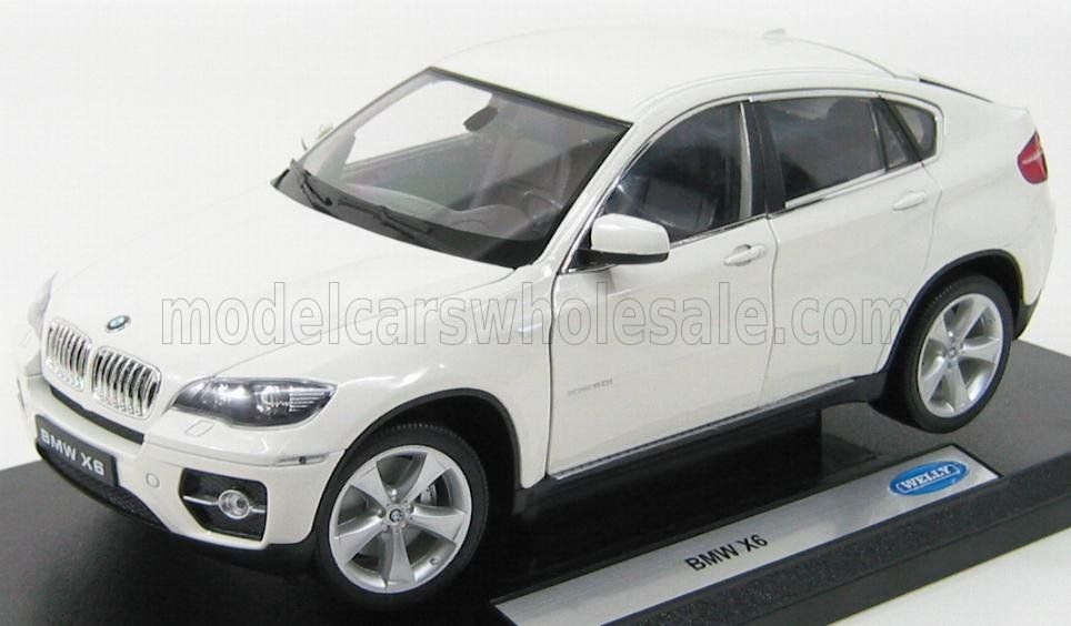 1:18 Welly - 2008 BMW X6 White