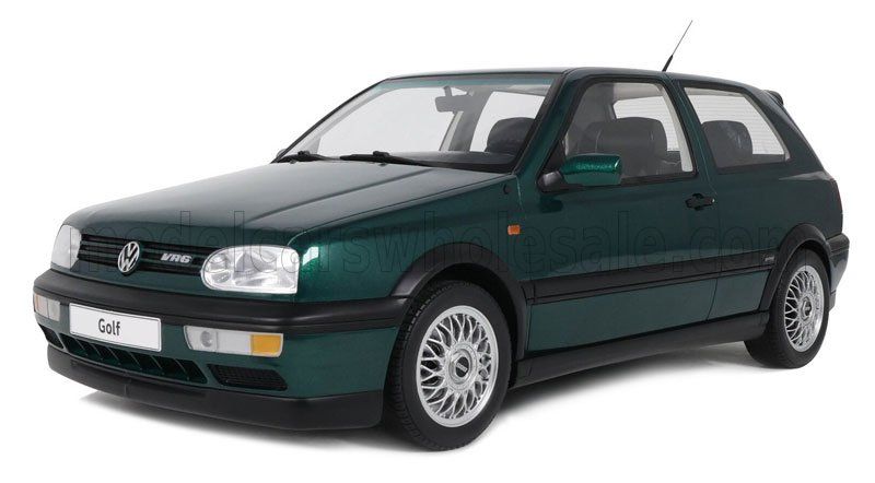 1:12 Otto Mobile - 1992 Volkswagen Golf III VR6 Green Metallic 1:12 Otto Mobile - 1992 Volkswagen Golf III VR6 Green Metallic