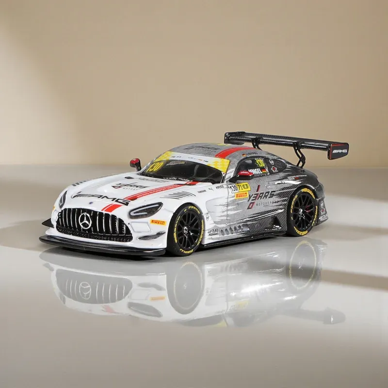 1:18 iScale - Mercedes-Benz AMG GT3 Evo 6.2L V8 Team GMR #130 Winner FIA GT World Cup Macau 2024 M. Engel 1:18 iScale - Mercedes-Benz AMG GT3 Evo 6.2L V8 Team GMR #130 Winner FIA GT World Cup Macau 2024 M. Engel