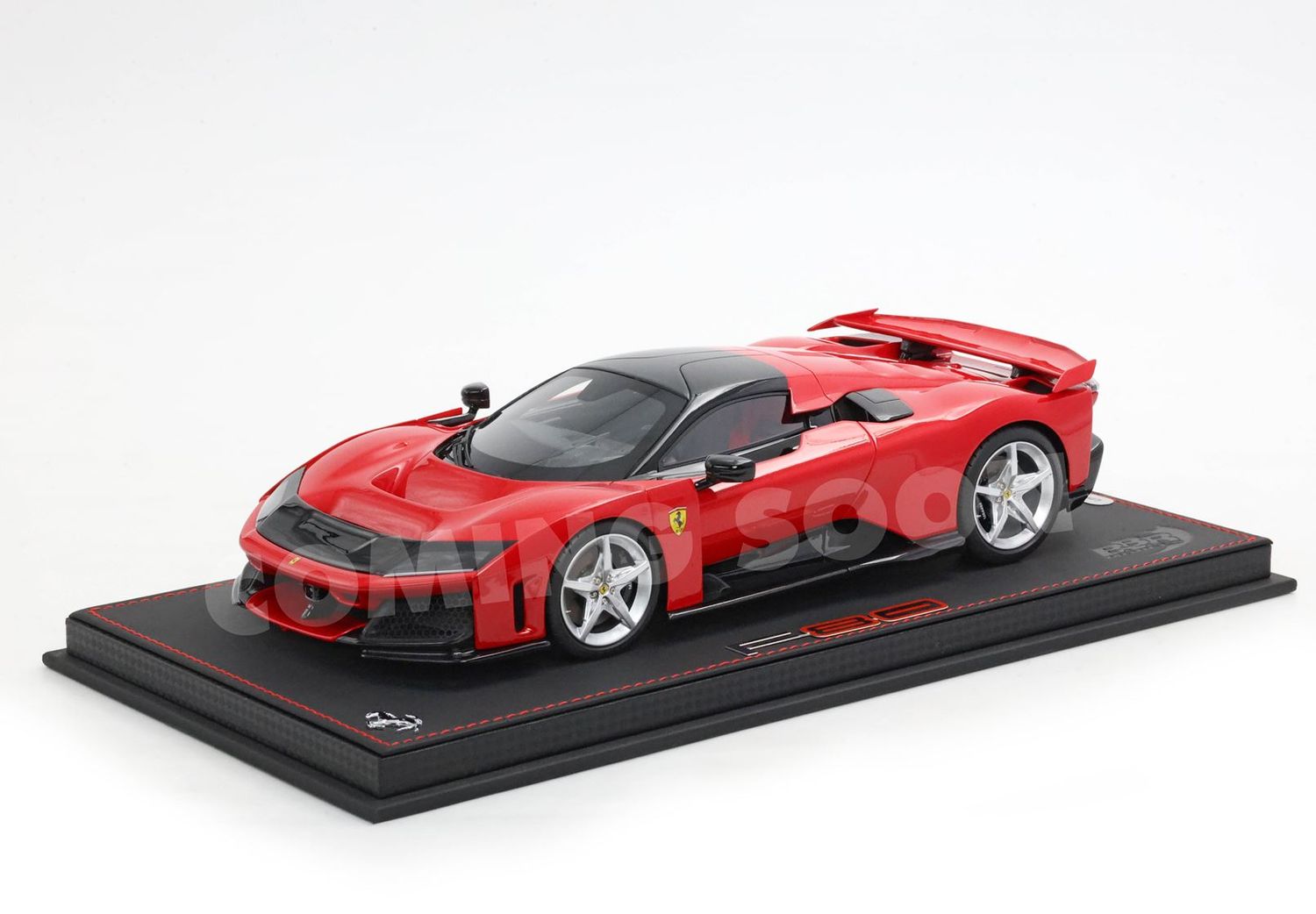 1:18 BBR - 2024 Ferrari F80 Rosso Corsa Red *Silver Wheels*