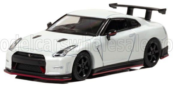 1:64 Car-Nel - 2015 Nissan GT-R (R35) Nismo Attack Package White