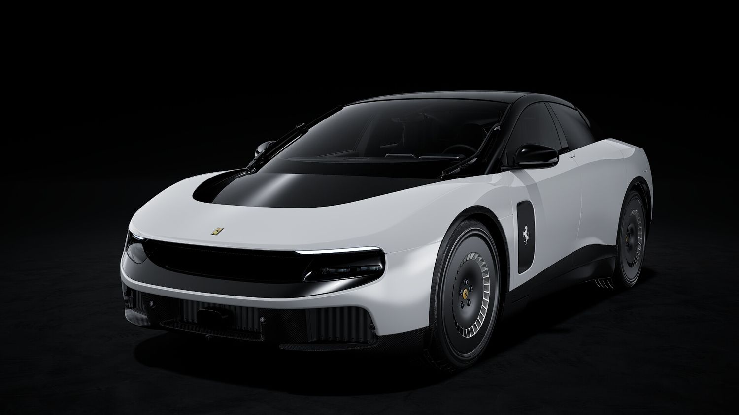 1:43 Looksmart - 2026 Ferrari Luce Bianco Artico