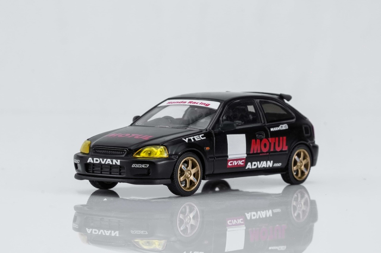 1:64 Motorhelix - 2012 Honda Civic Type R (EK9) *MOTUL* No good Racing