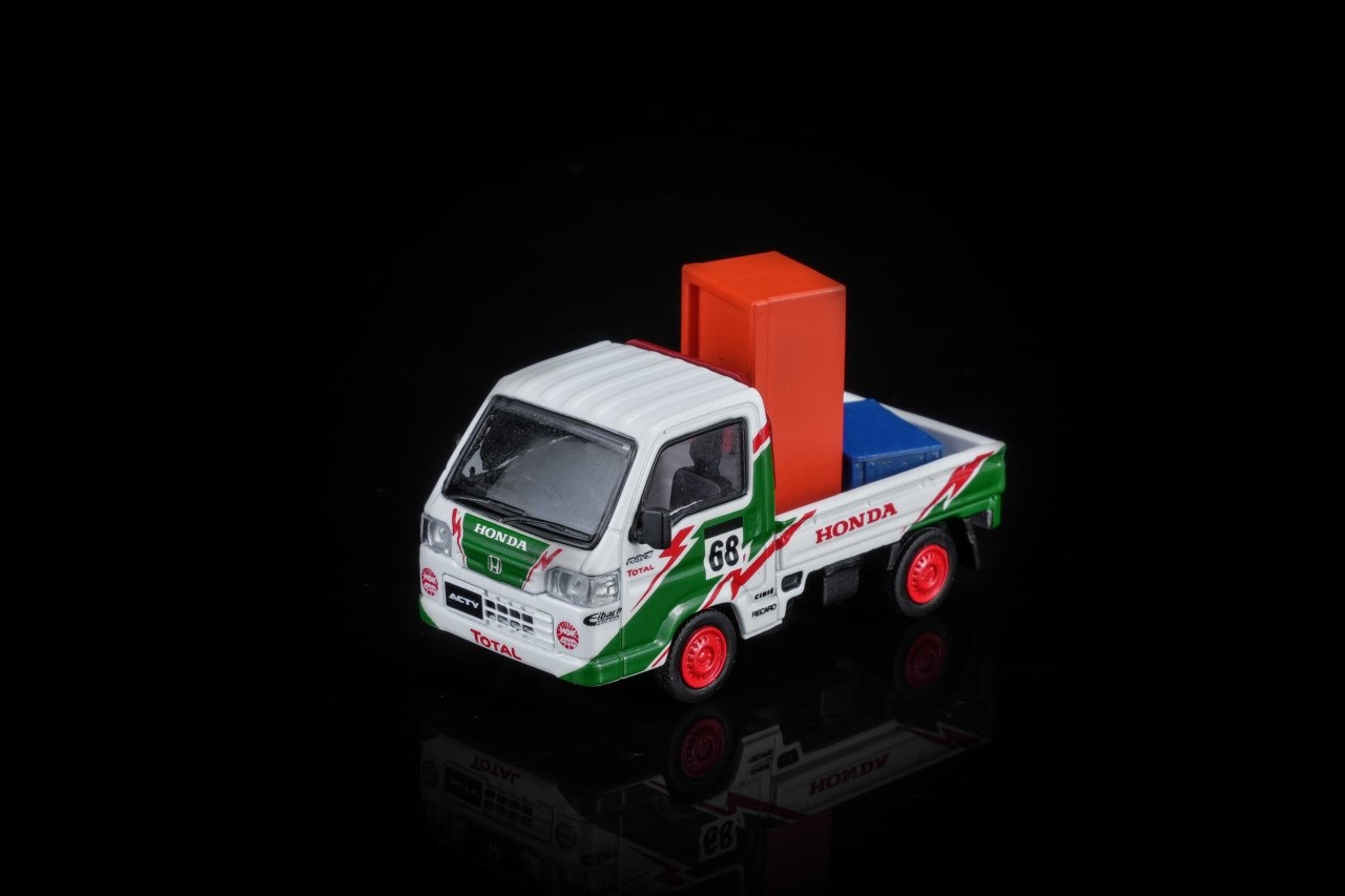 1:64 Motorhelix - Honda ACTY 4WD (EK9) , green/red/white