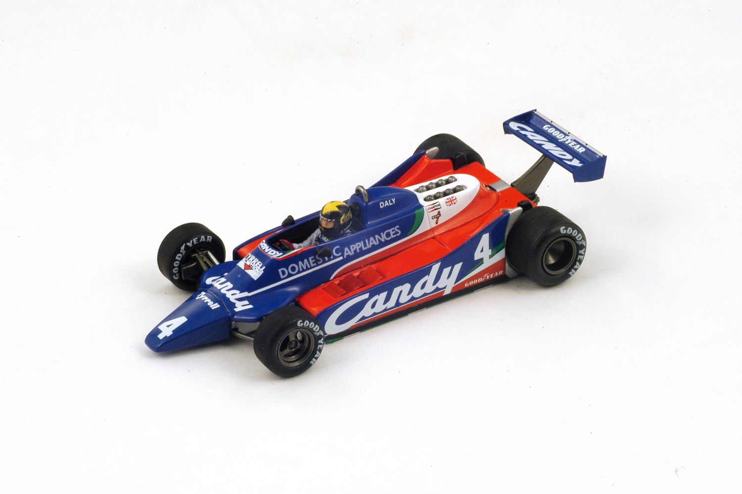 1:43 Spark - Tyrrell 010 No.4 4th British GP 1980 Derek Daly