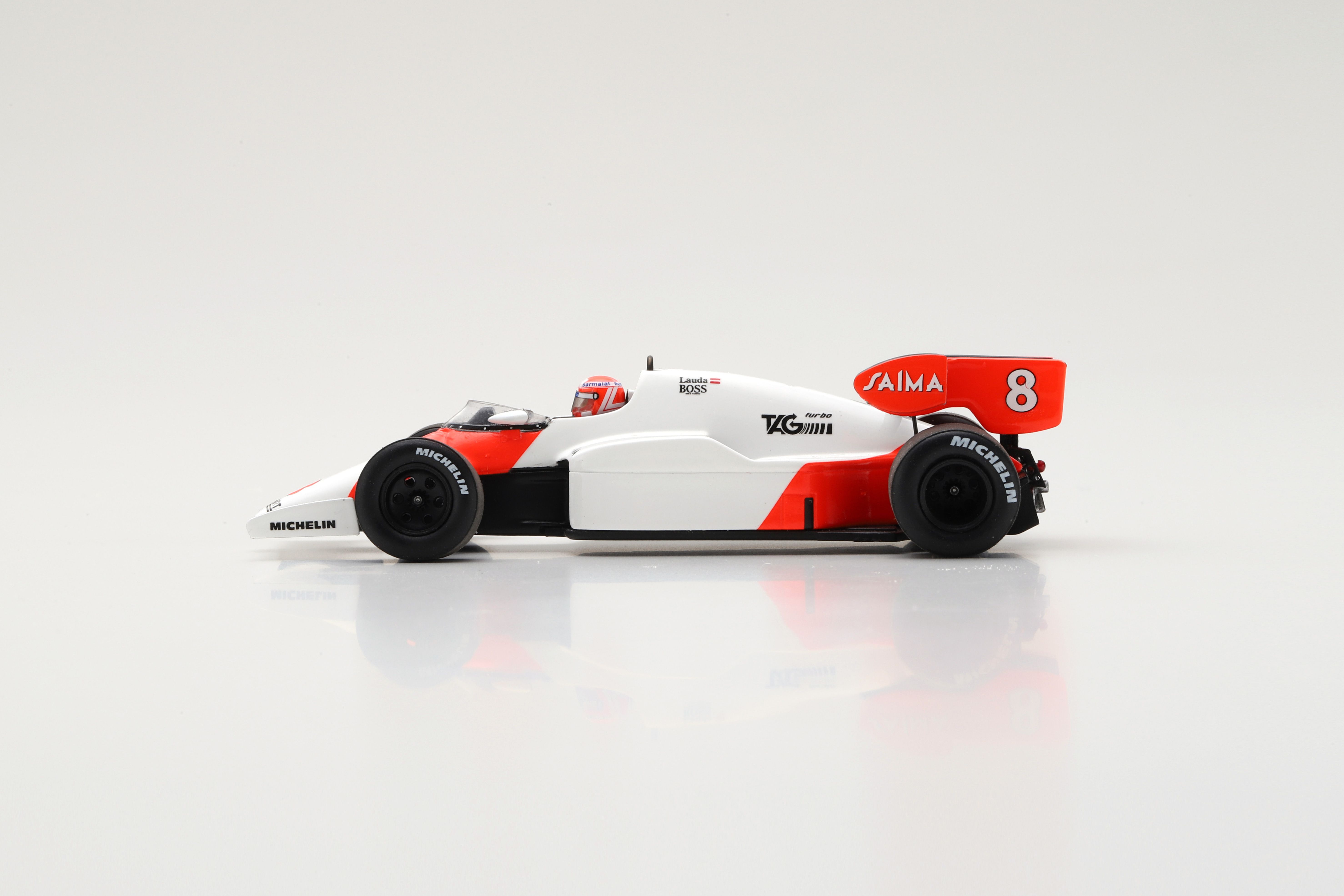 1:43 Spark - McLaren MP4-2 No.8 Winner British GP 1984 Niki Lauda