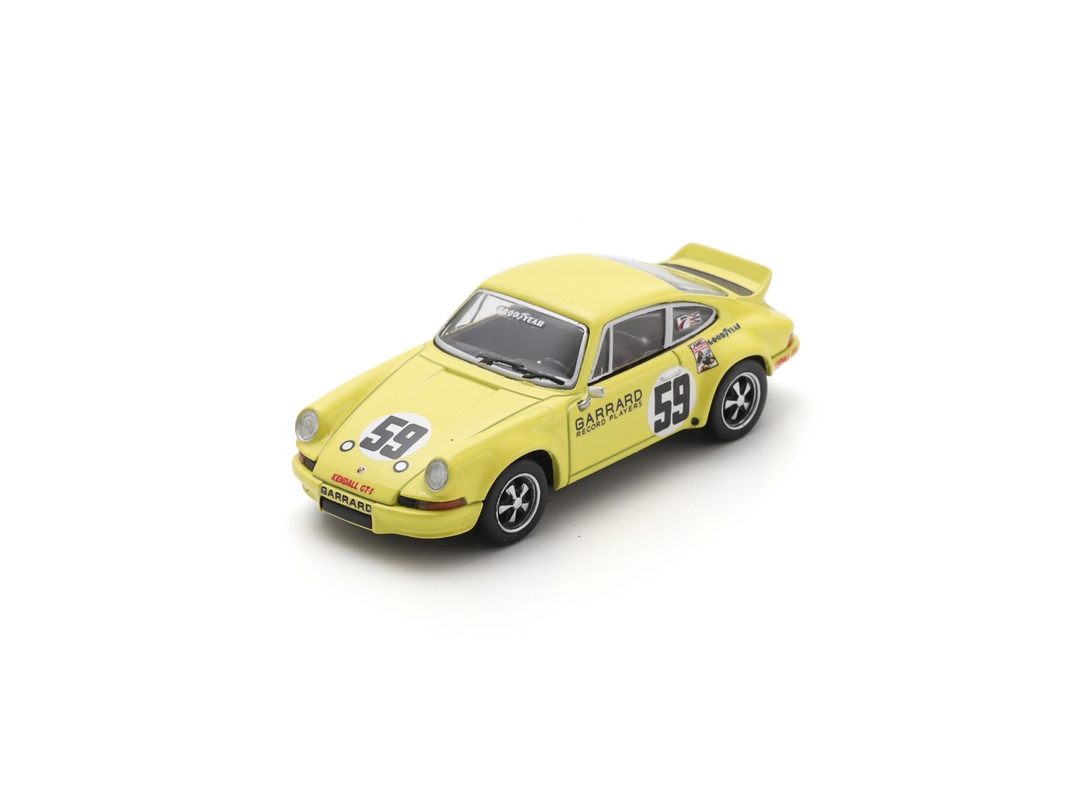 1:64 Spark - Porsche Carrera RSR No.59 Winner Sebring 12H 1973 P. Gregg - H. Haywood - D. Helmick