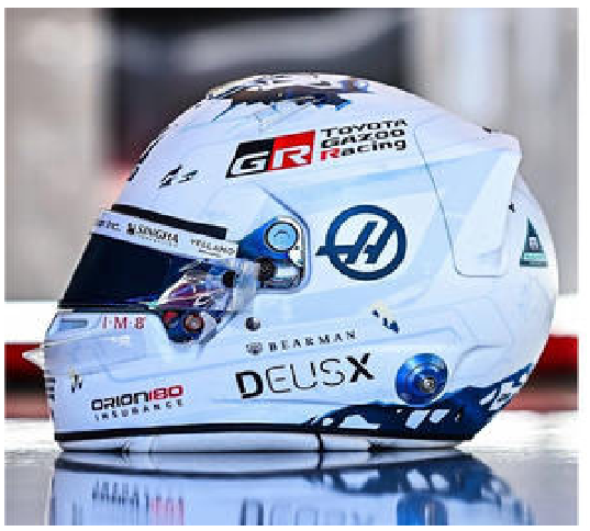 1:5 Spark Helmet - MoneyGram Haas F1 Team - Ollie Bearman - Canadian GP 2026
