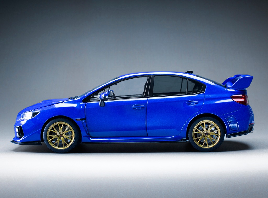1:18 Sunstar - 2020 Subaru WRX STi EJ20 Final Edition Pearl Blue