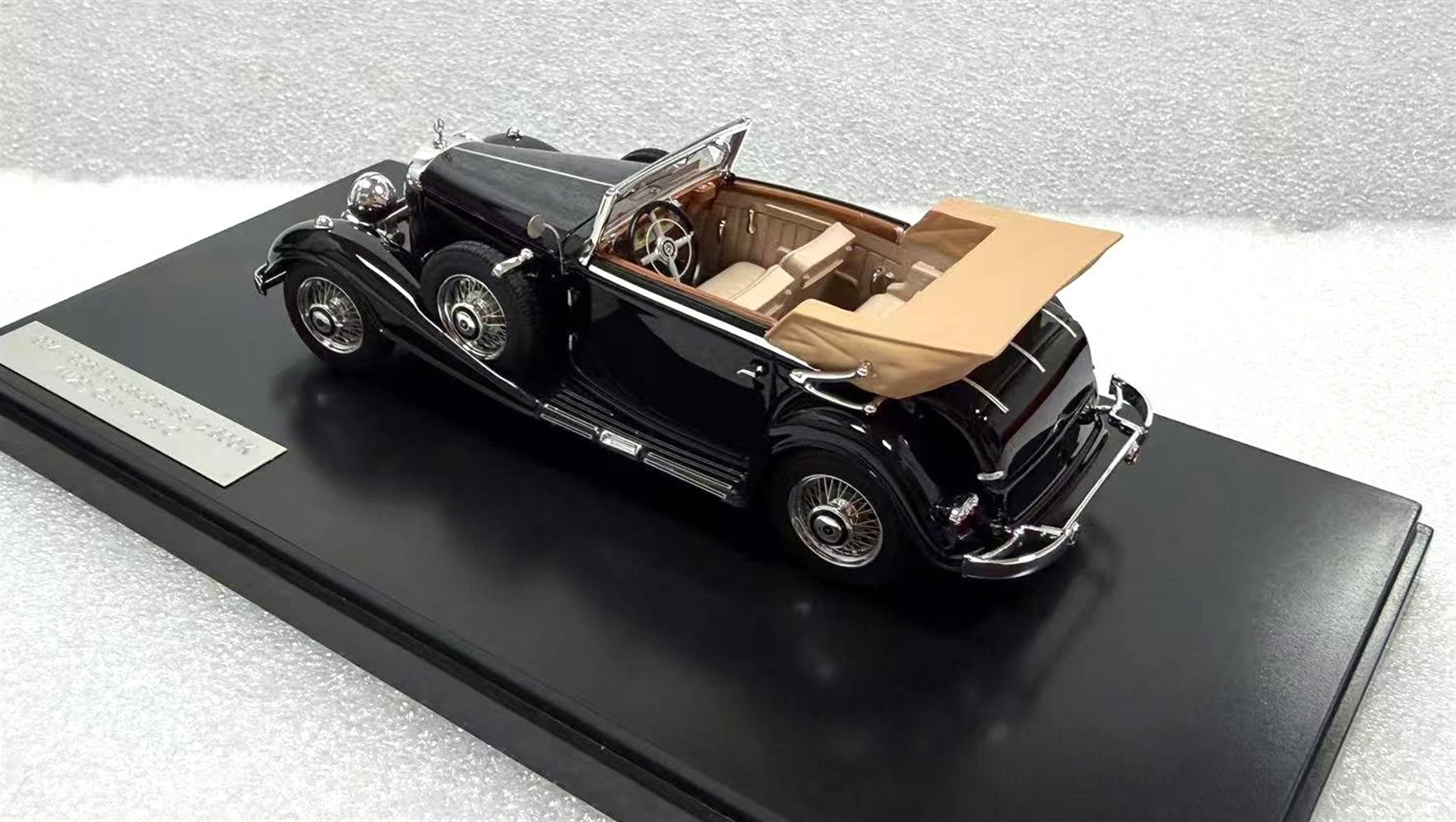 1:43 Matrix - MB 500K Cabriolet C black 1935