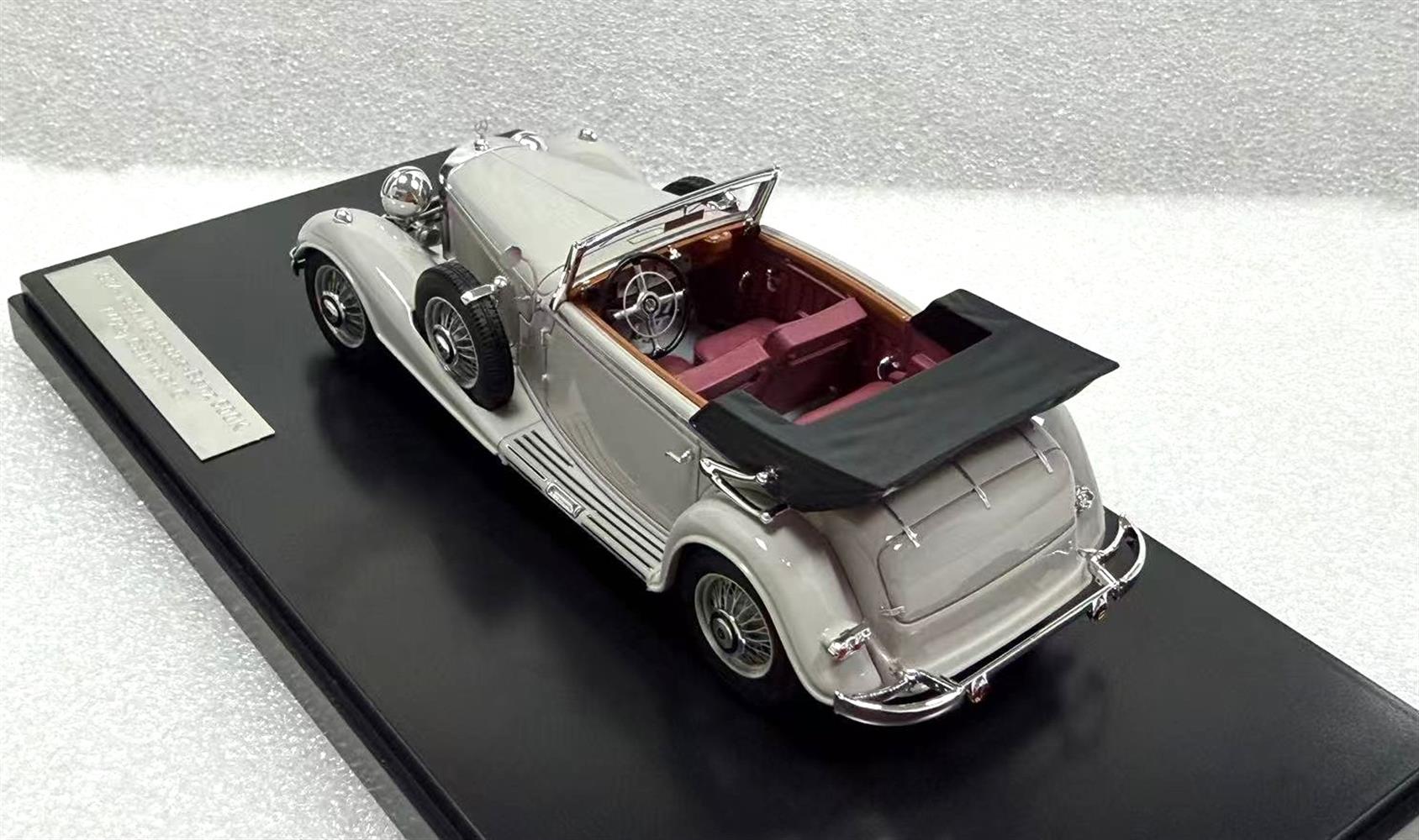 1:43 Matrix - MB 500K Cabriolet C grey 1935