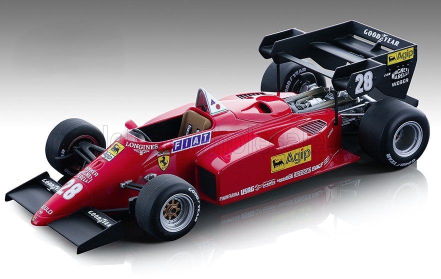 1:12 Tecnomodel - Ferrari F1 126C4-M2 #28 European GP 1984 R. Arnoux