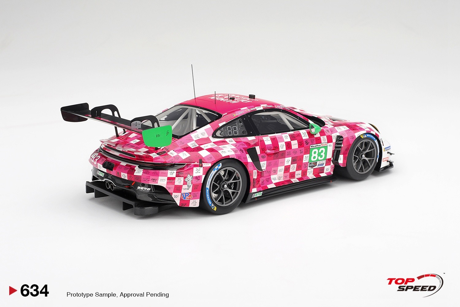 1:18 TSM - Porsche 911 (992) GT3 R 4.2L Team Iron Dames #83 IMSA 24h Daytona 2025 S. Bovy - R. Frey - M. Gatting - K. Gaillard