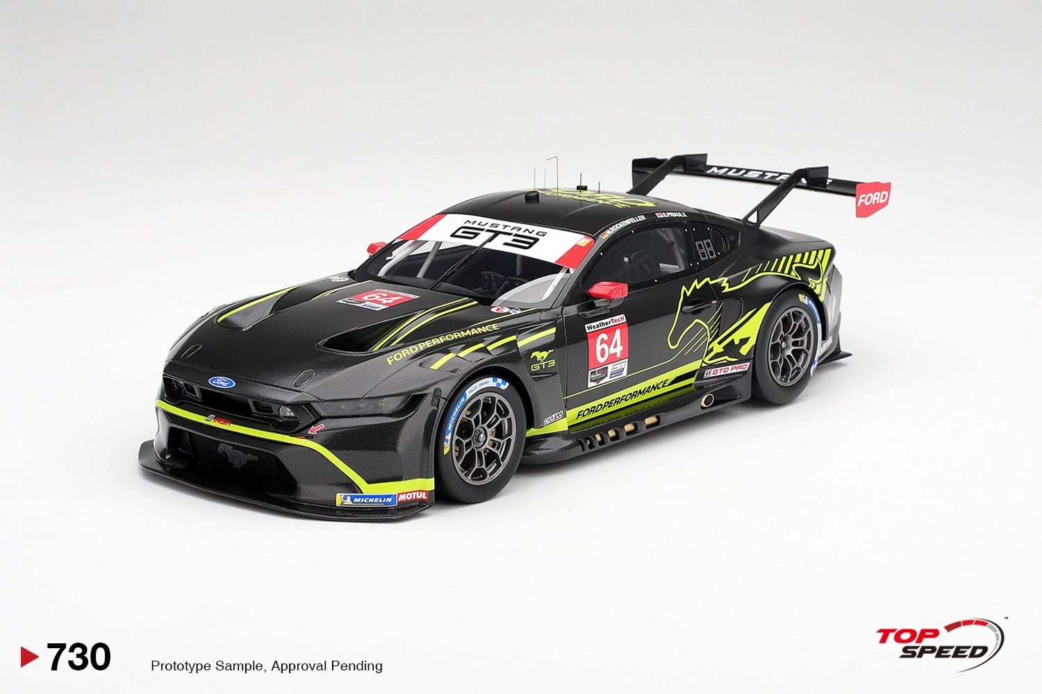 1:18 TSM - Ford Mustang GT3 5.4L V8 Team Multimatic Motorsports #64 IMSA VIR 2025 S. Priaulx - M. Rockenfeller