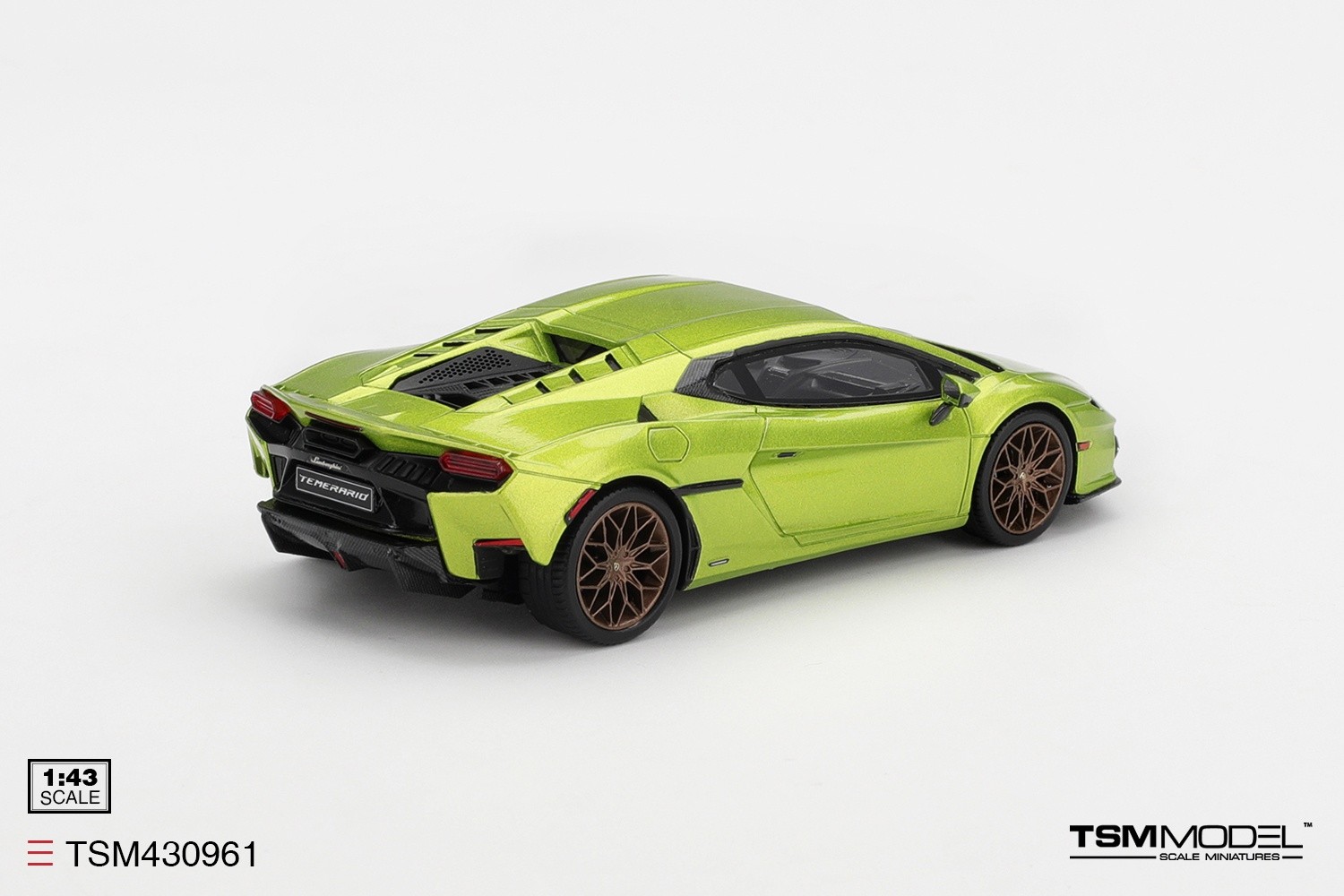 1:43 TSM - 2024 Lamborghini Temerario Verde Citrea Green