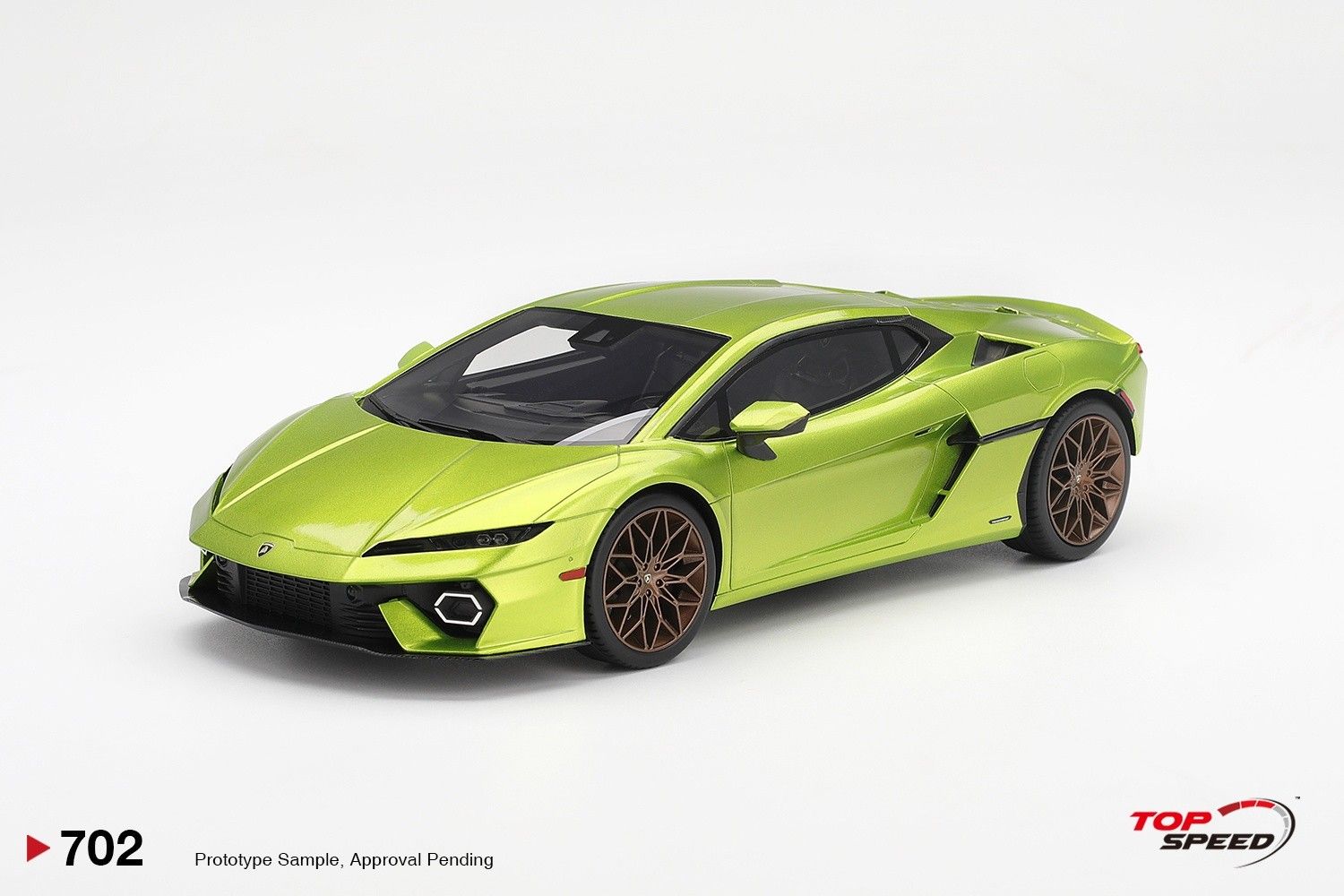 1:18 TSM - 2024 Lamborghini Temerario Verde Citrea Green