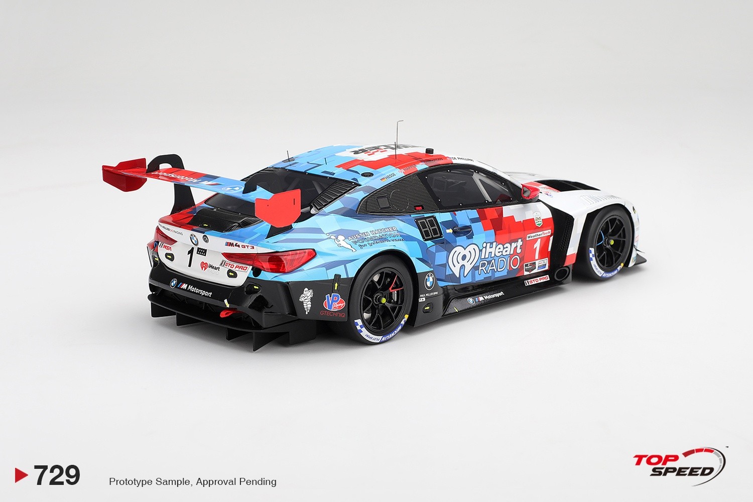 1:18 TSM - BMW 4-Series M4 GT3 Evo 3.0L Turbo Team Paul Miller Racing #1 Winner GTD Pro IMSA 24h Daytona 2026 C. De Phillippi - D. Harper - M. Hesse - N. Verhagen