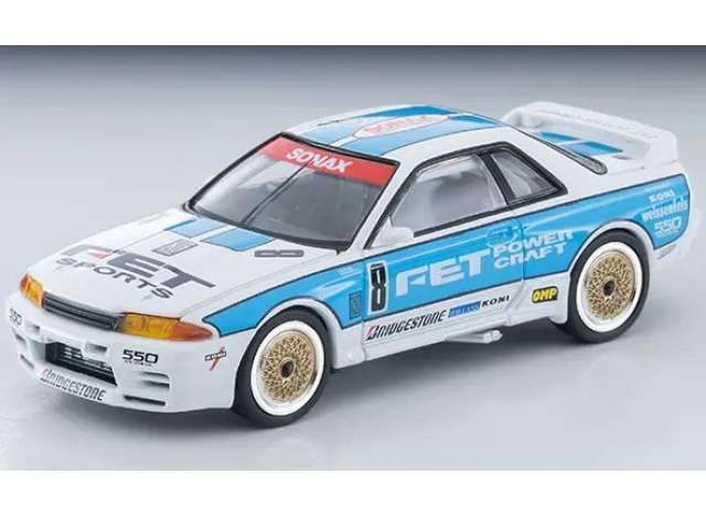 1:64 Tomica Limited Vintage - 1993 FET Sports GT-R, white/blue