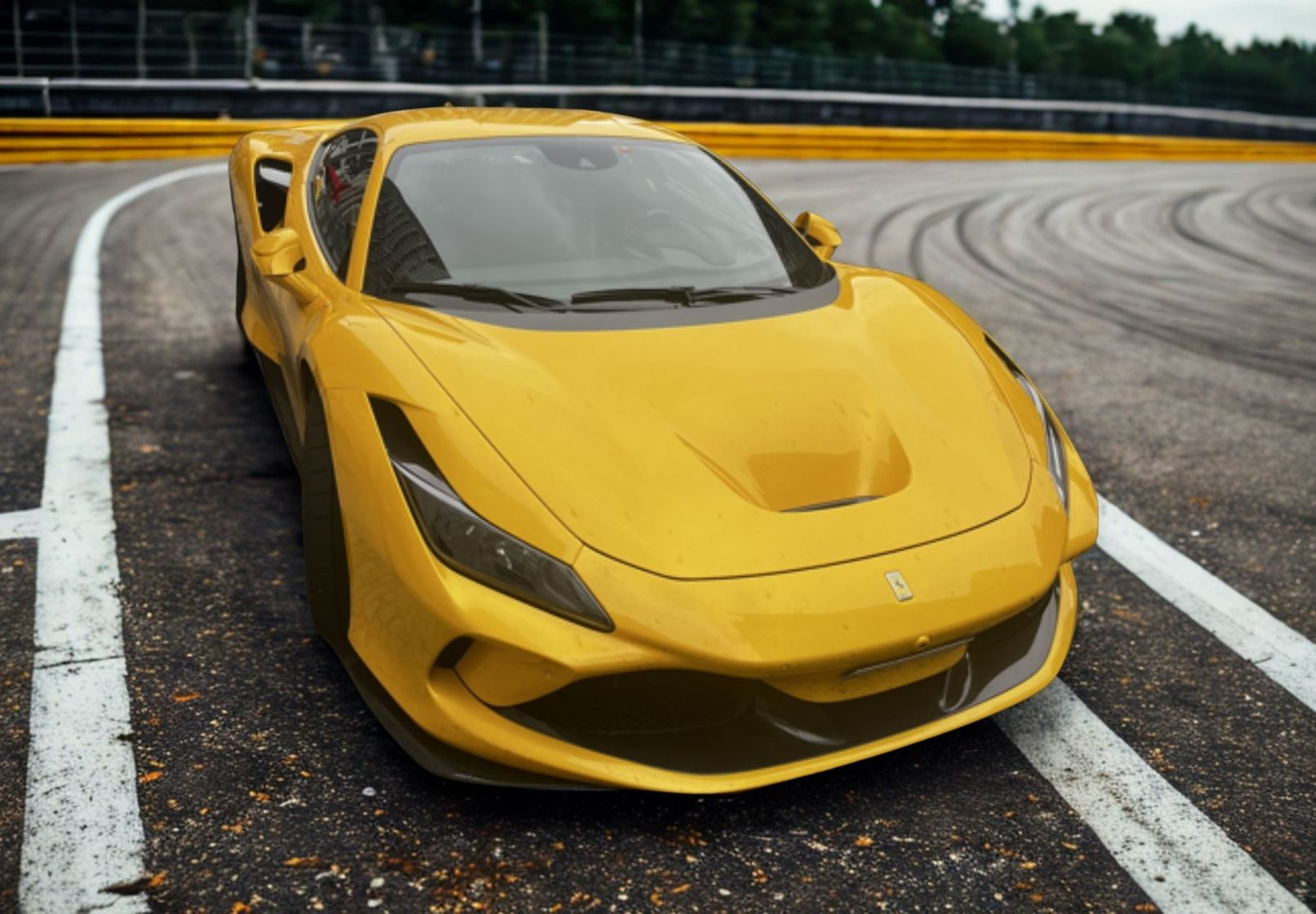 1:43 BBR - 2019 Ferrari F8 Tributo Giallo Tristrato Yellow Metallic