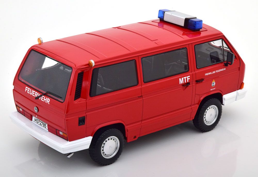 1:18 KK Scale - VW T3 Syncro Feuerwehr Münster 1987
