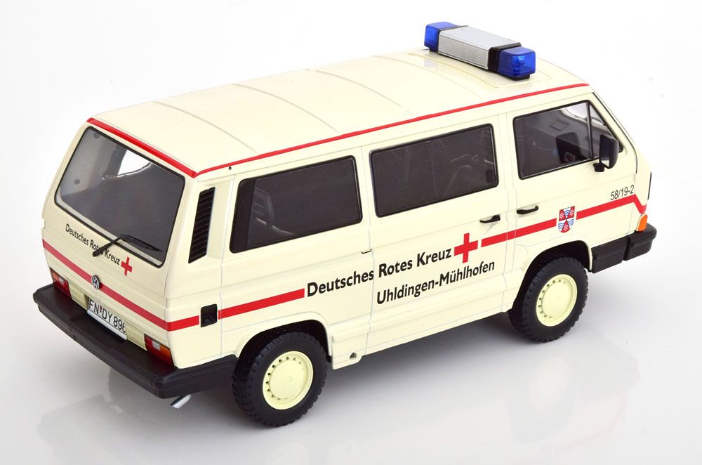 1:18 KK Scale - VW T3 Bus Syncro Deutsches Rotes Kreuz 1987