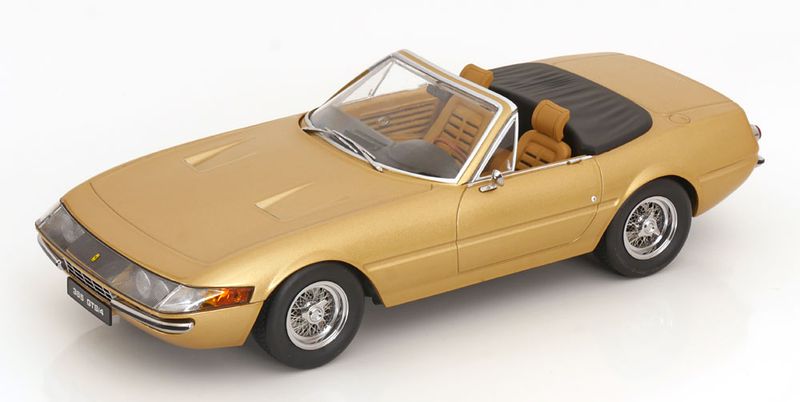 1:18 KK Scale - Ferrari 365 GTS Daytona Cabrio 1.Serie 1969 goldmetallic 1:18 KK Scale - Ferrari 365 GTS Daytona Cabrio 1.Serie 1969 goldmetallic