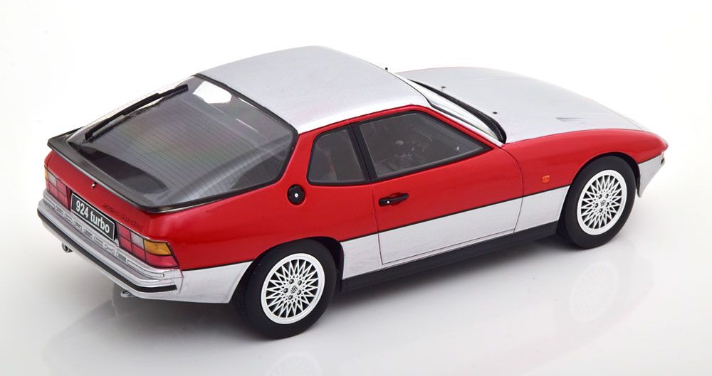 1:18 KK Scale - Porsche 924 Turbo 1986 silber/rot
