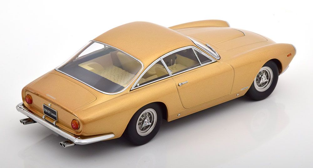 1:18 KK Scale - Ferrari 250 GT Lusso 1962 goldmetallic