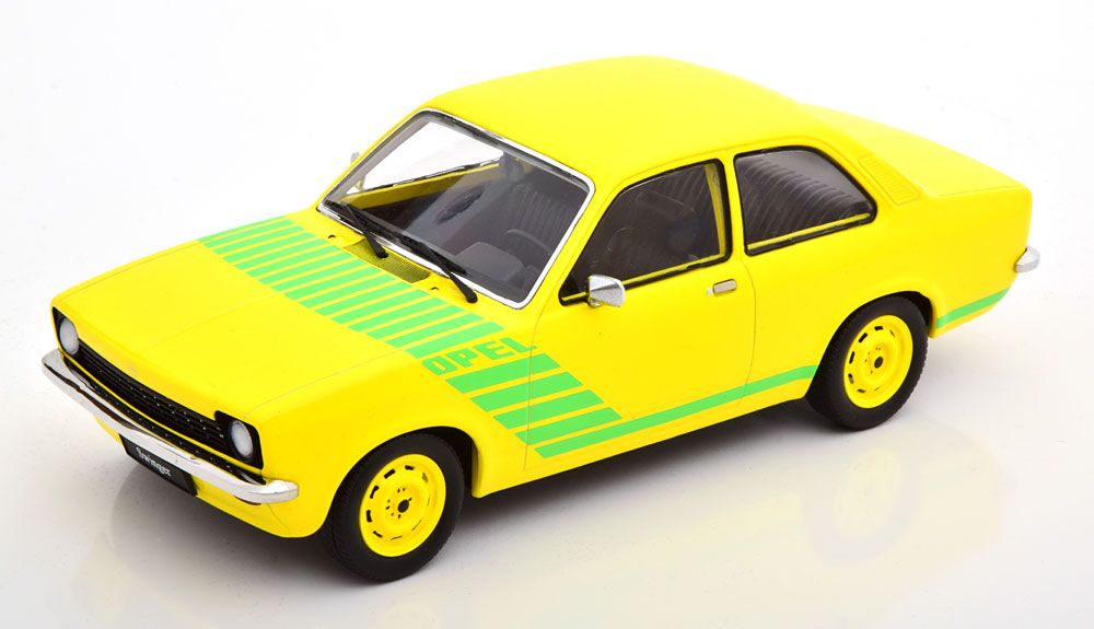 1:18 KK Scale - Opel Kadett C Swinger 1973 gelb/grün