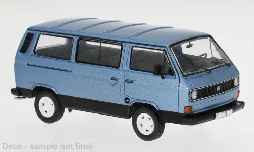 1:43 Ixo - 1986 Volkswagen T3 Caravelle Carat Blue