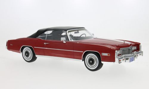 1:18 MCG - 1976 Cadillac Eldorado Convertible Red