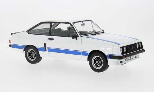1:18 MCG - 1977 Ford Escort Mk II RS 2000 X-Pack White