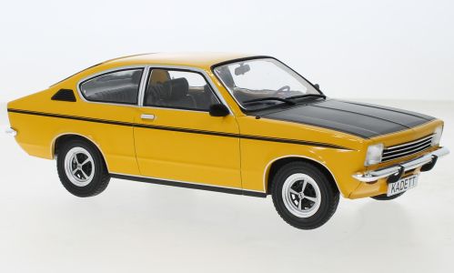 1:18 MCG - 1975 Opel Kadett C Coupe SR Dark Yellow