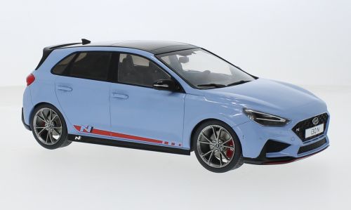 1:18 MCG - 2021 Hyundai i30 N Light Blue
