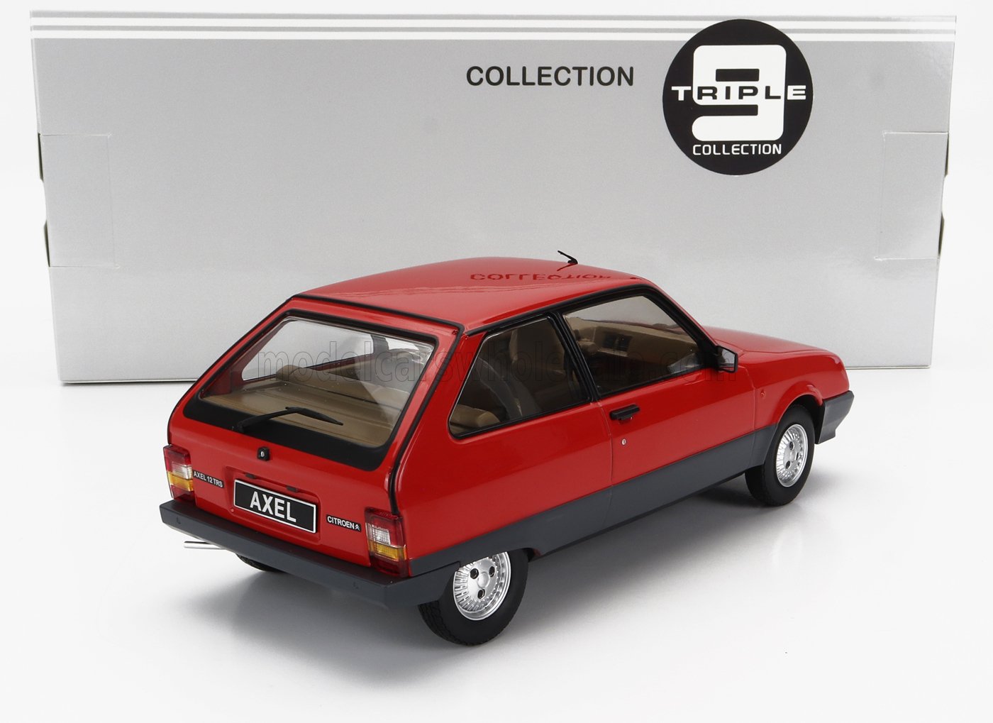 1:18 Triple9 - 1990 Citroën Axel 12 TRS Red