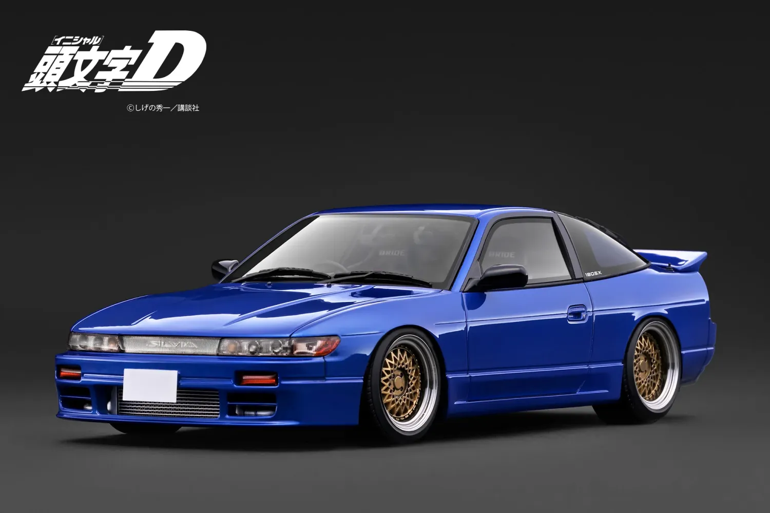 1:18 Ignition - INITIAL D Nissan Sileighty, blue
