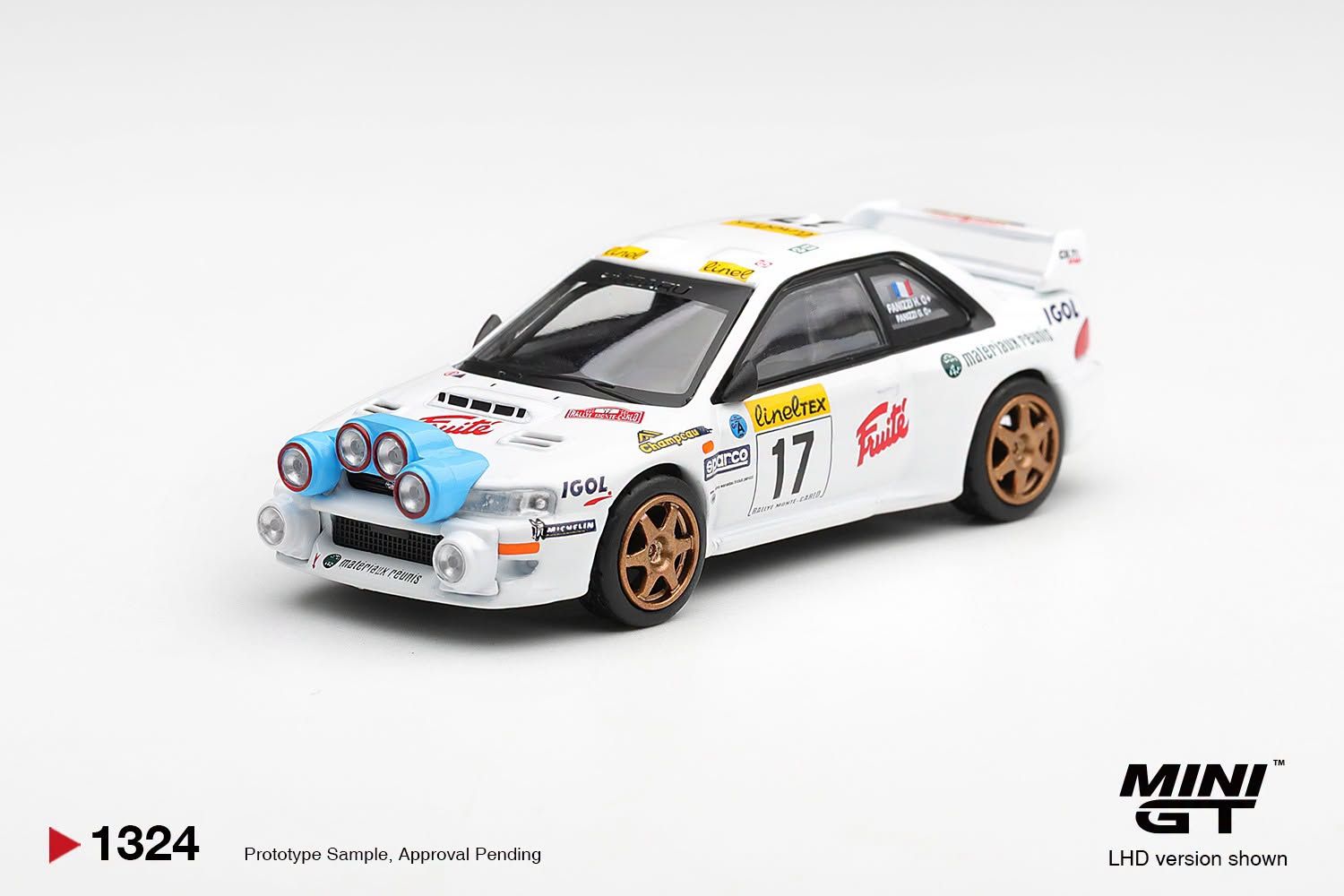 1:64 Mini GT - 1999 Subaru Impreza WRC98 #17 Rally Monte Carlo *Blister packaging*