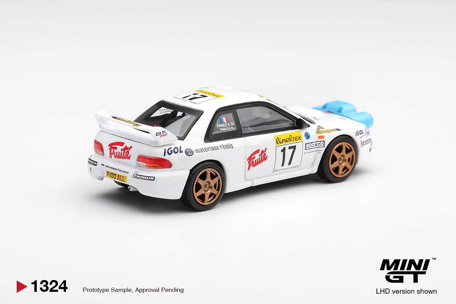1:64 Mini GT - 1999 Subaru Impreza WRC98 #17 Rally Monte Carlo *Blister packaging*