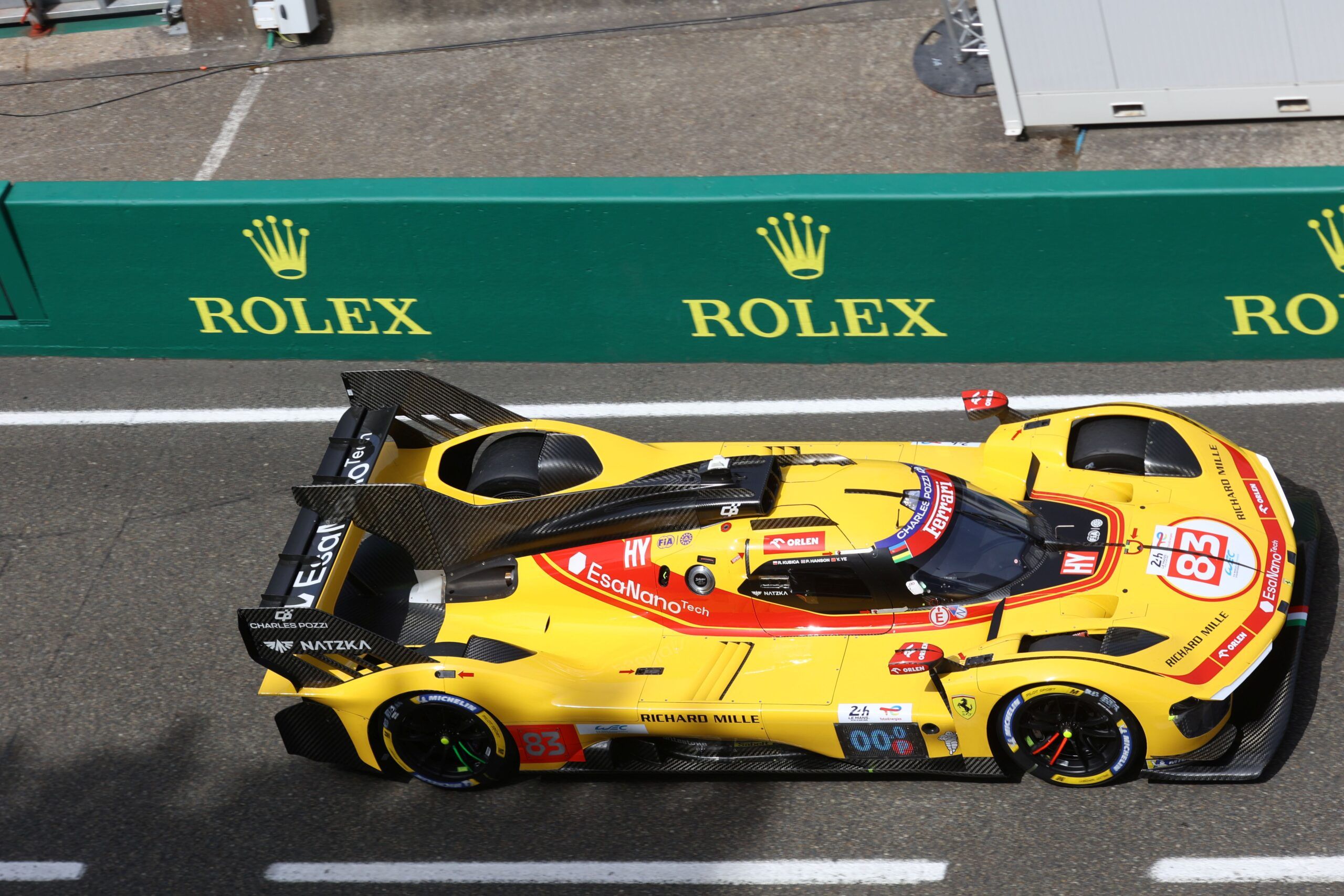 1:18 Looksmart - Ferrari 499P 3.0L Turbo V6 Team AF Corse #83 24h Le Mans 2026 R. Kubica - P. Hanson *Mit Vitrine*
