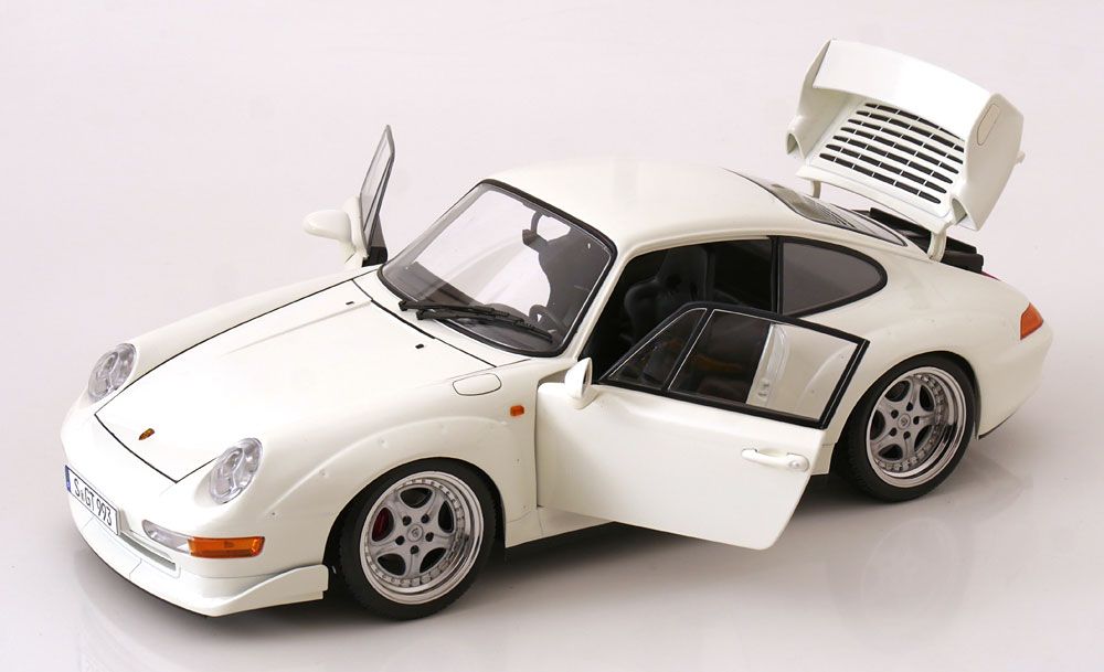 1:12 KK Scale - Porsche 911 (993) GT2 mit Speedline Felgen 1996 weiß