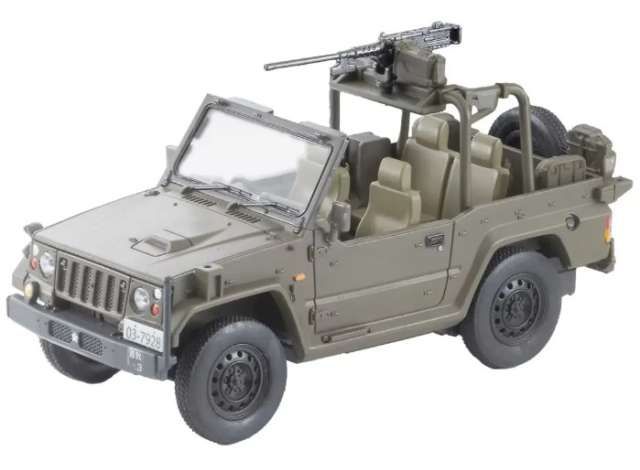 1:64 Tomica Limited Vintage - New Type 73 Light Truck (Reconnaissance/Scout Vehicle), brown